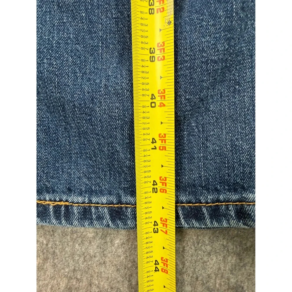 Levis 514 Straight Fit Jeans Mens 36x34 Medium Wash Blue Denim Pants